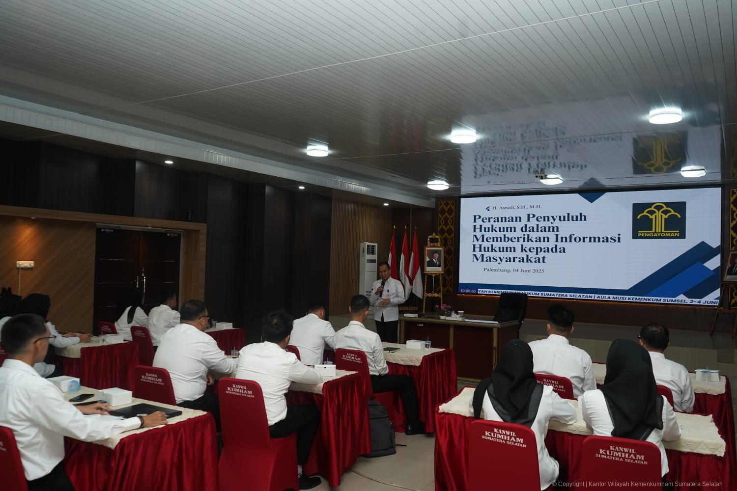 CPNS Kanwil Kemenkum Sumsel Terima Pembekalan Siap Wujudkan Layanan Hukum Prima 6