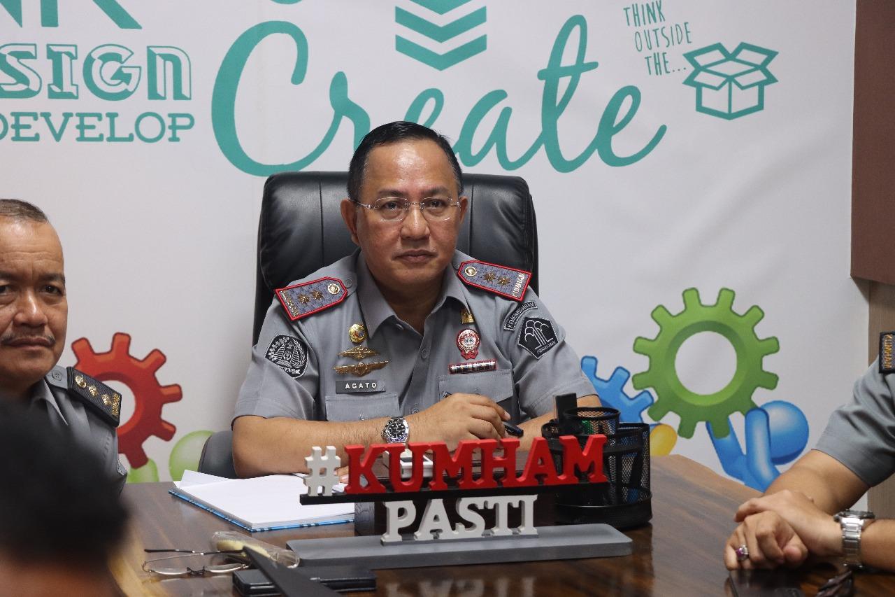 Kuatkan Pengawasan, Kemenkum Sumsel Ikuti Sosialisasi SPIP dan Manajemen Risiko