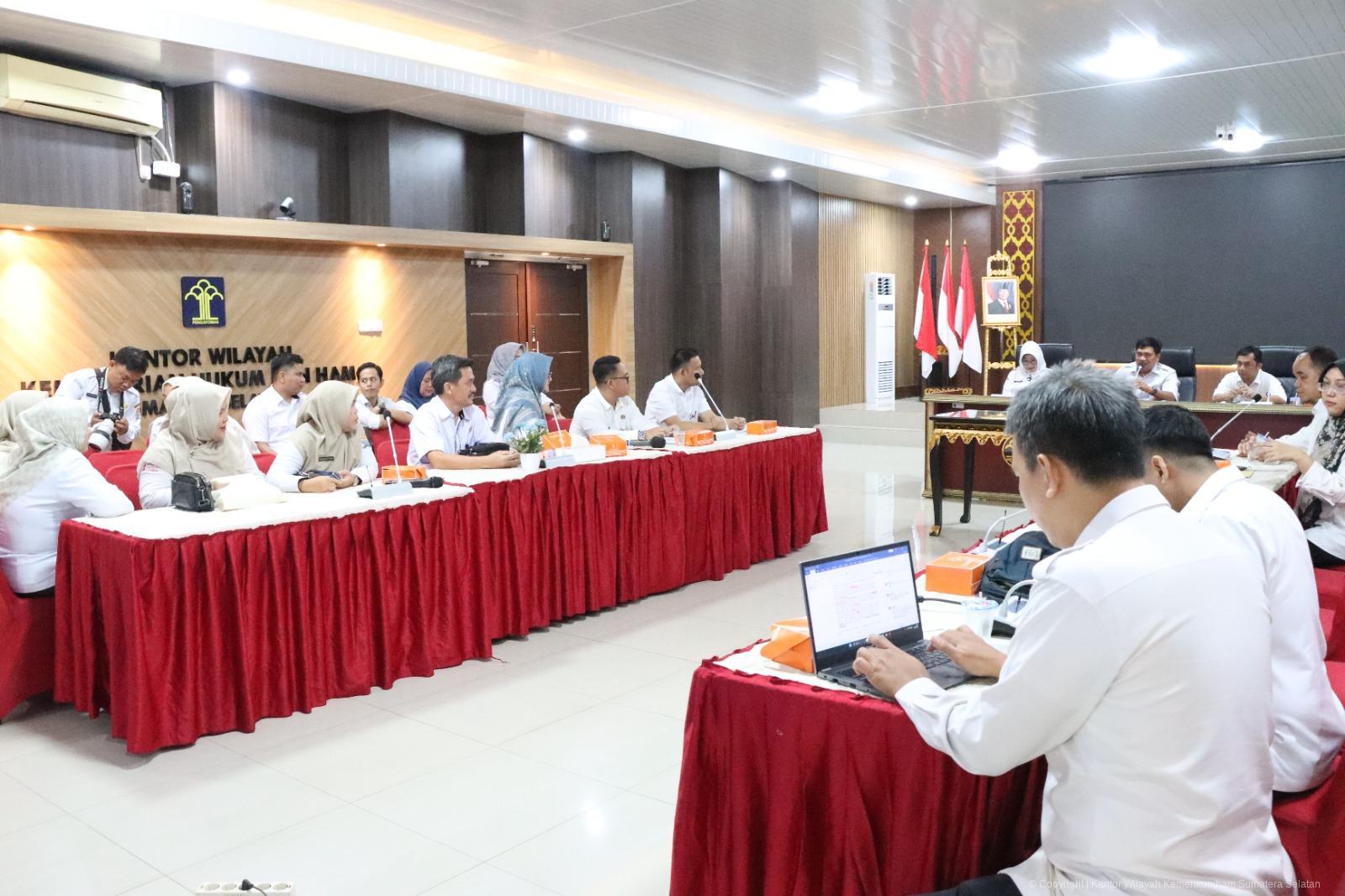 Kemenkum Sumsel Kawal Harmonisasi Dua Raperwali Palembang 1